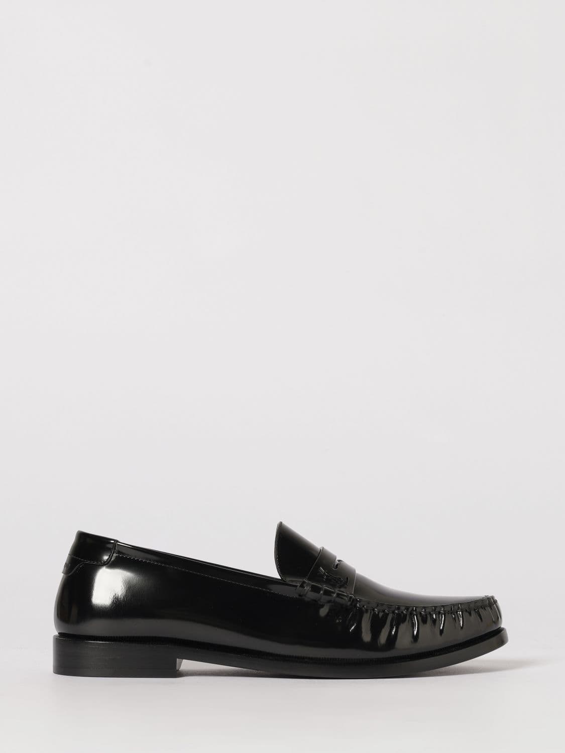 Saint Laurent Loafers Men color Black