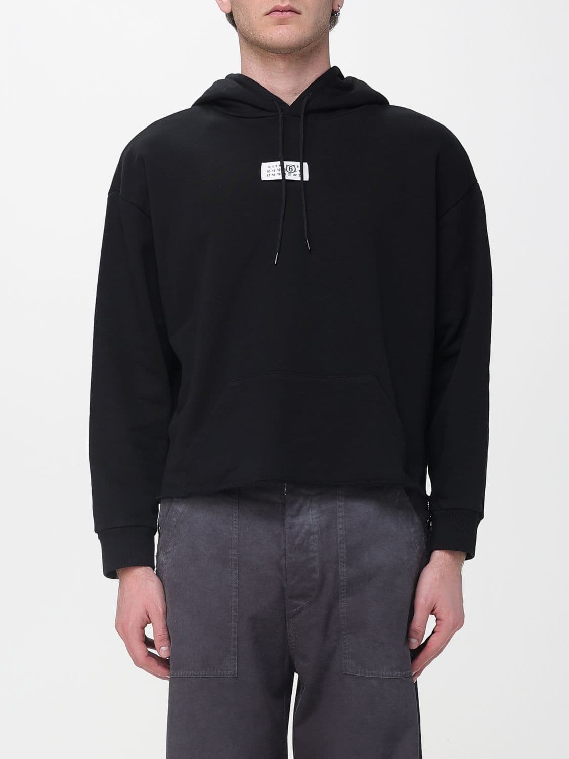 Mm6 Maison Margiela Sweatshirt Men color Black
