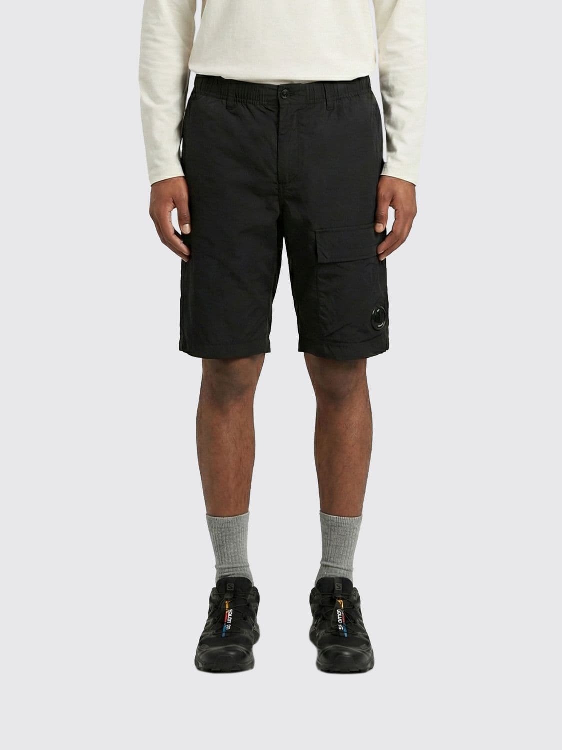 C.p. Company C. P. COMPANY Shorts Men color Black