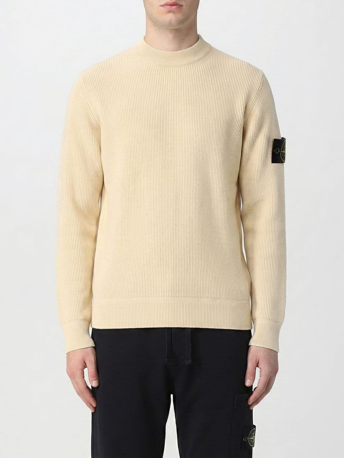 Stone Island Sweater Men color Beige