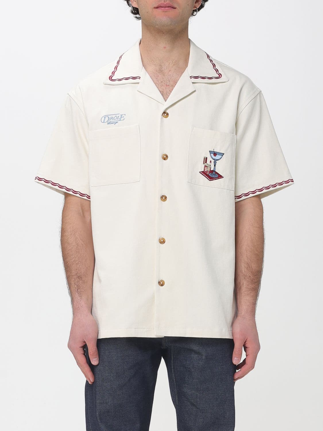 Drôle De Monsieur Shirt Men color White · M