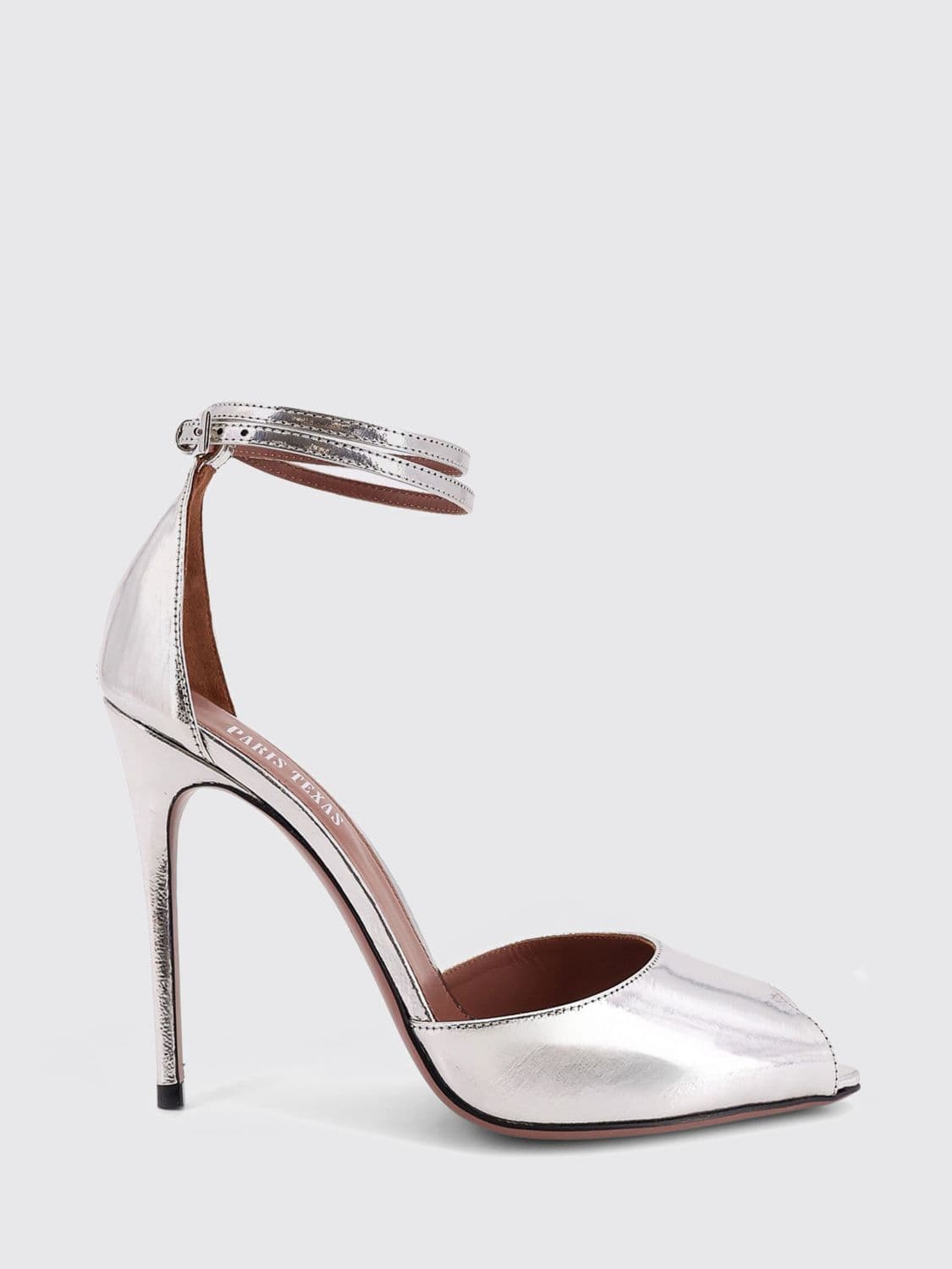 Paris Texas Heeled Sandal Woman color Silver