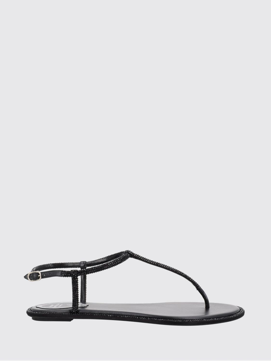 Rene Caovilla Heeled Sandal Woman color Black