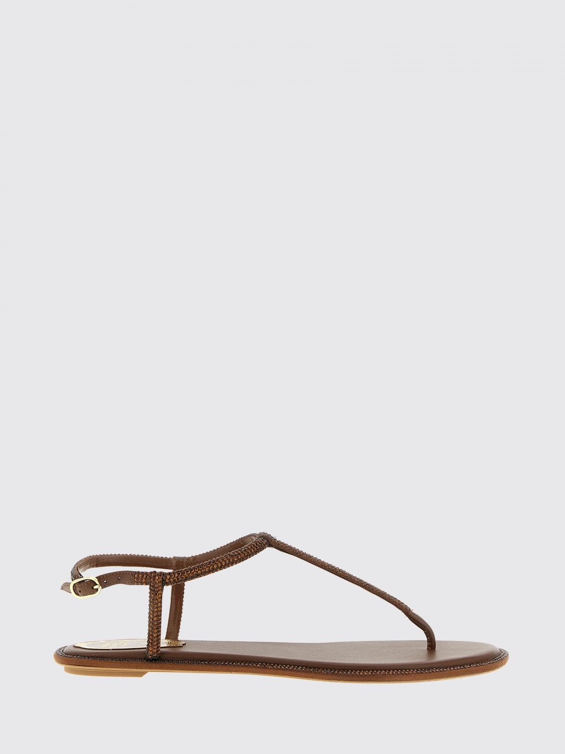 Rene Caovilla Heeled Sandal Woman color Brown