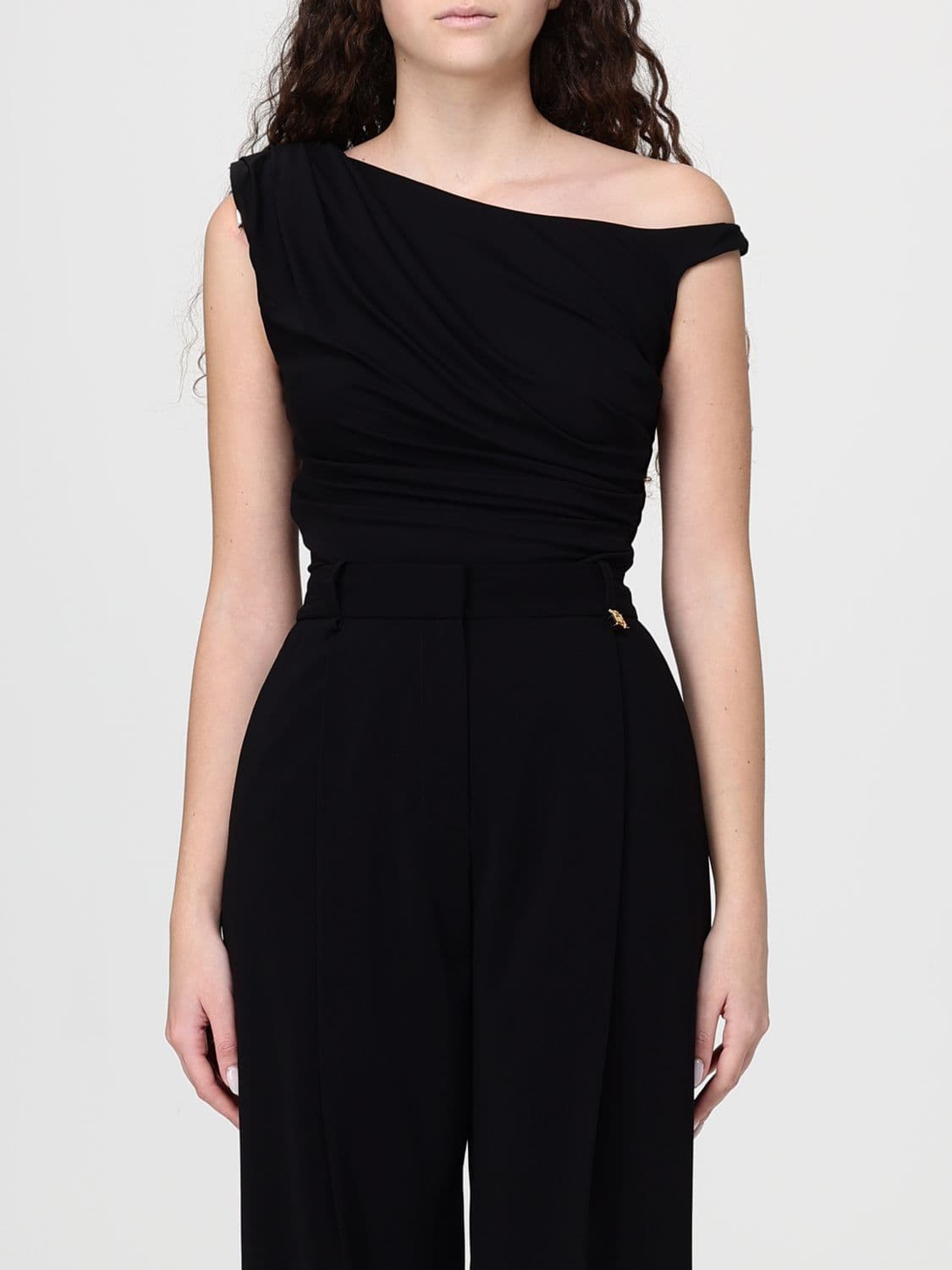 Elisabetta Franchi Draped Bodysuit