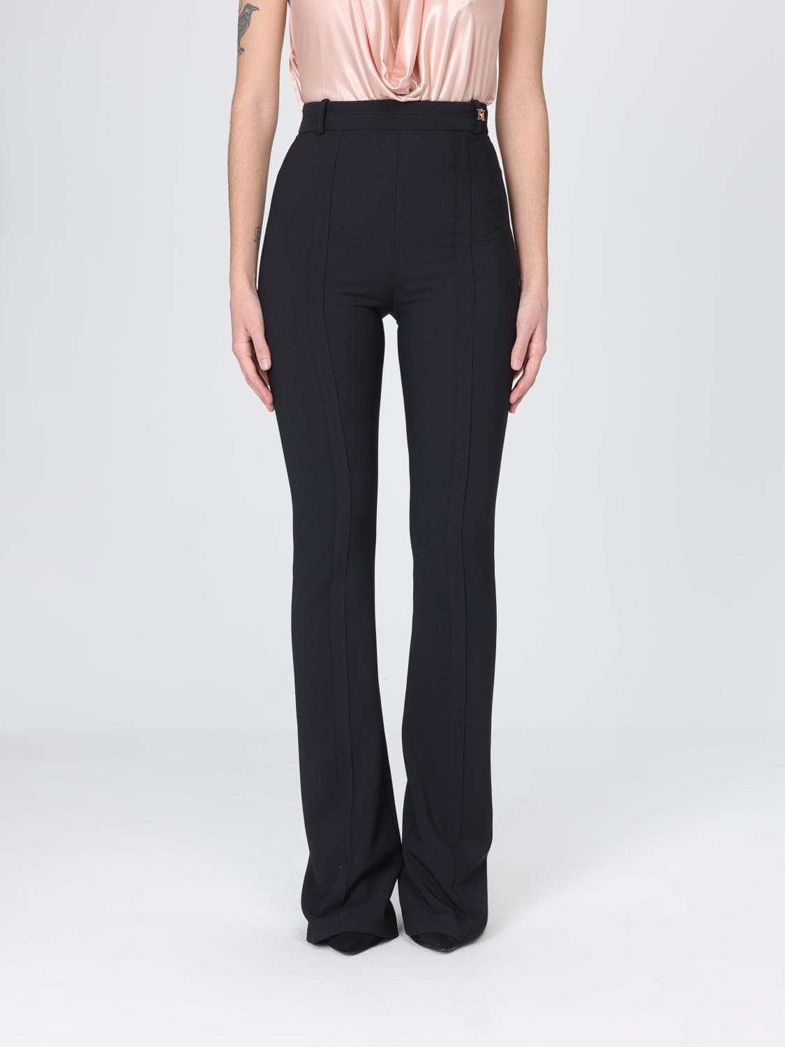 Elisabetta Franchi Crepe Trousers