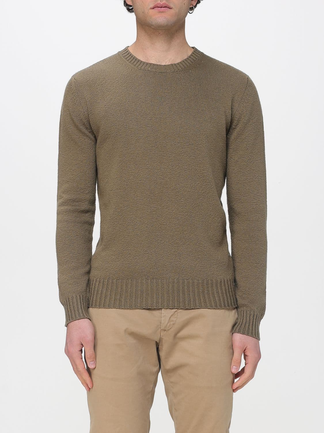 Drumohr Cotton Crewneck Sweater