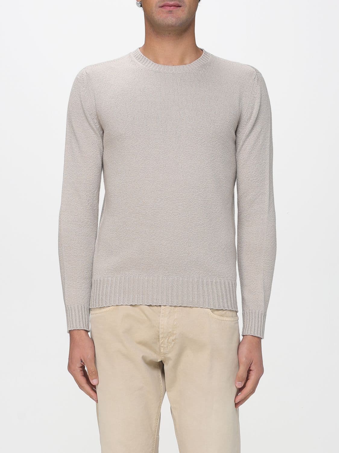 Drumohr Cotton Crewneck Sweater