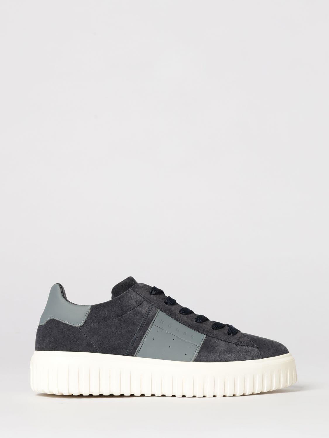 Hogan H-Stripes Suede Sneakers