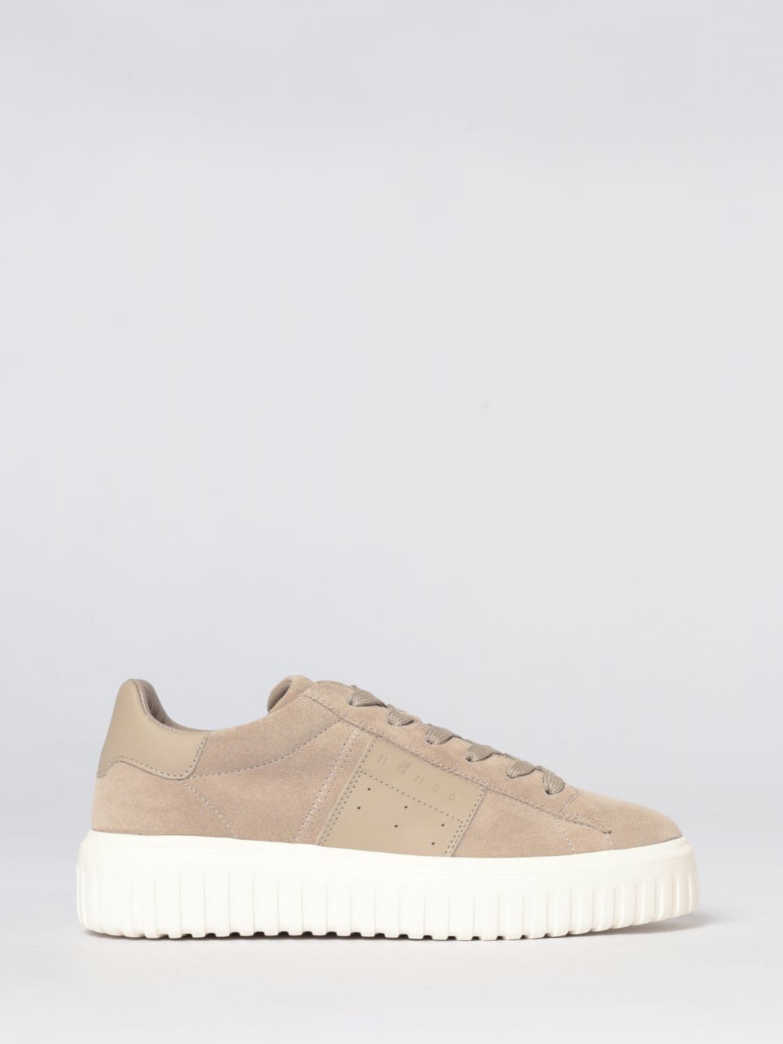 Hogan H-Stripes Suede Sneakers