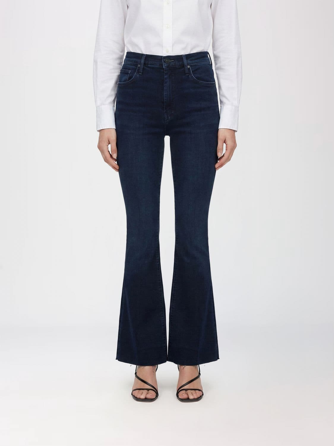 Mother Stretch Denim Flare Jeans