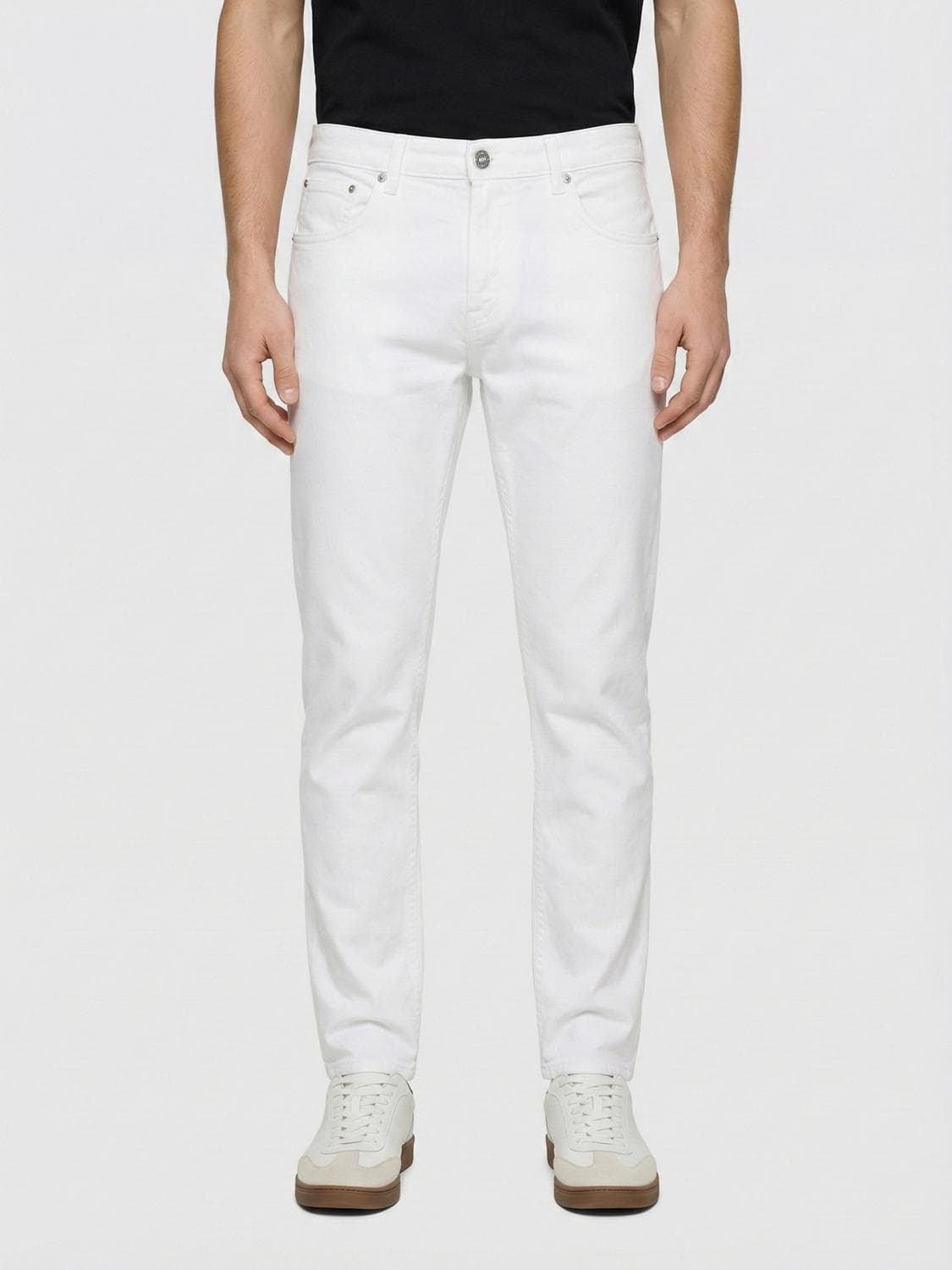 Dondup Slim Fit Pants in Stretch Cotton