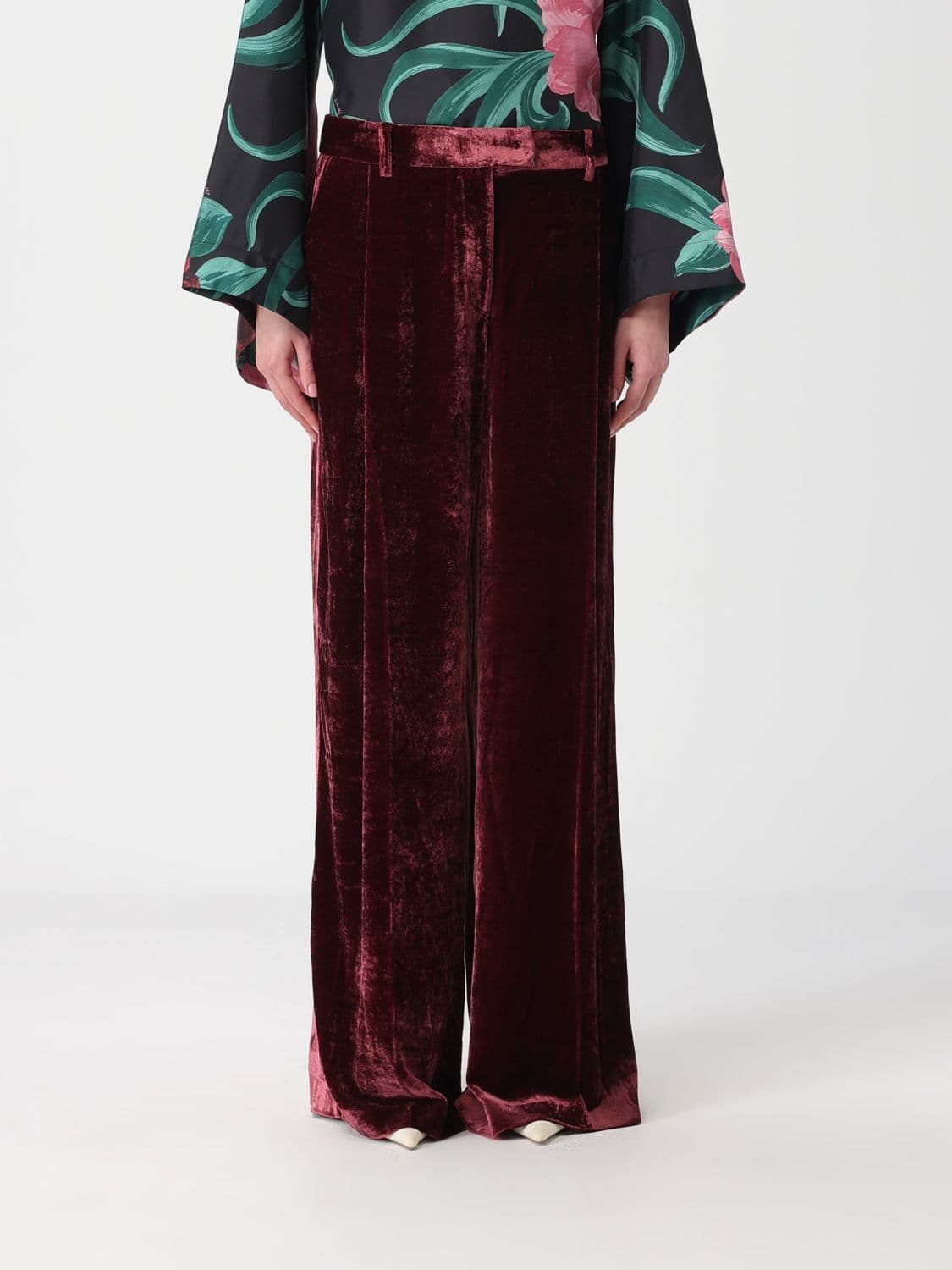 La Doublej Velvet Trousers