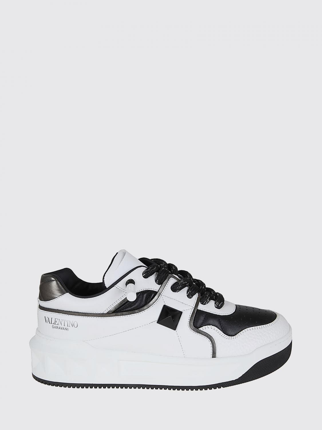 Valentino Garavani One Stud XL Leather Sneakers