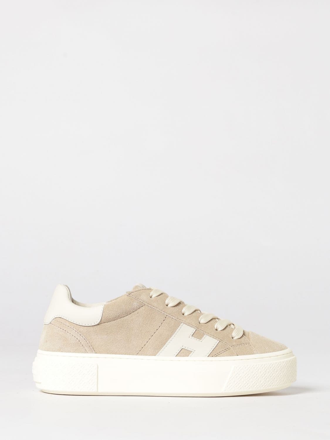 Hogan Crosswind Platform Suede Sneakers