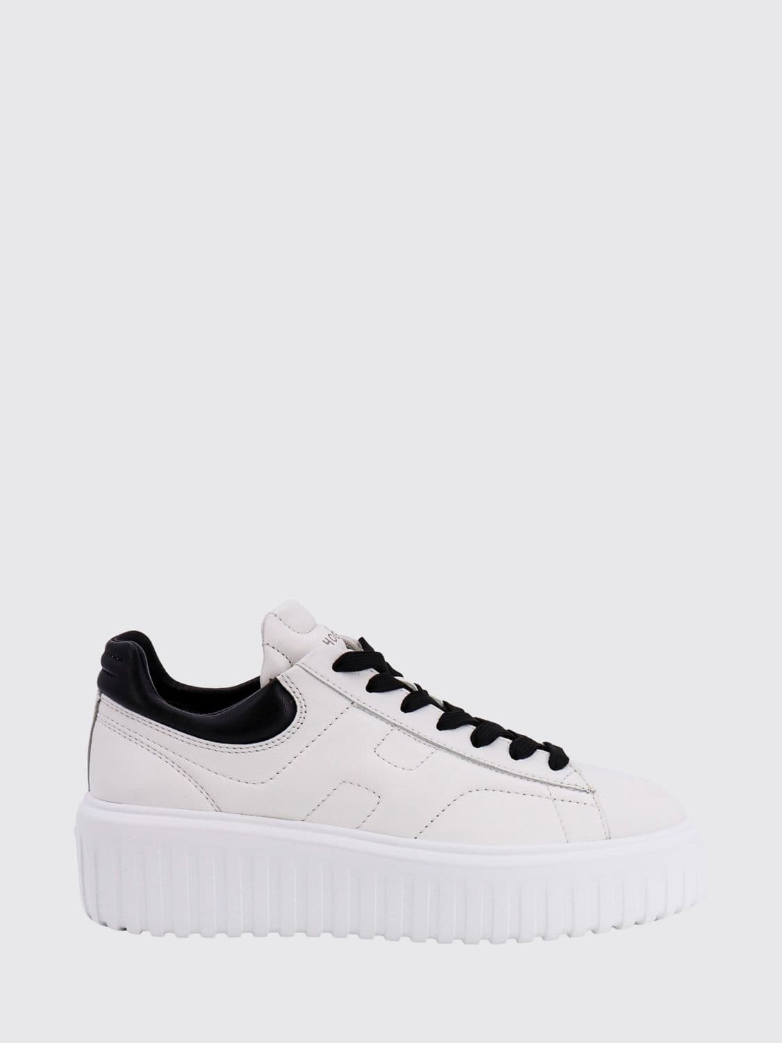 Hogan H-Stripes Nappa Leather Sneakers