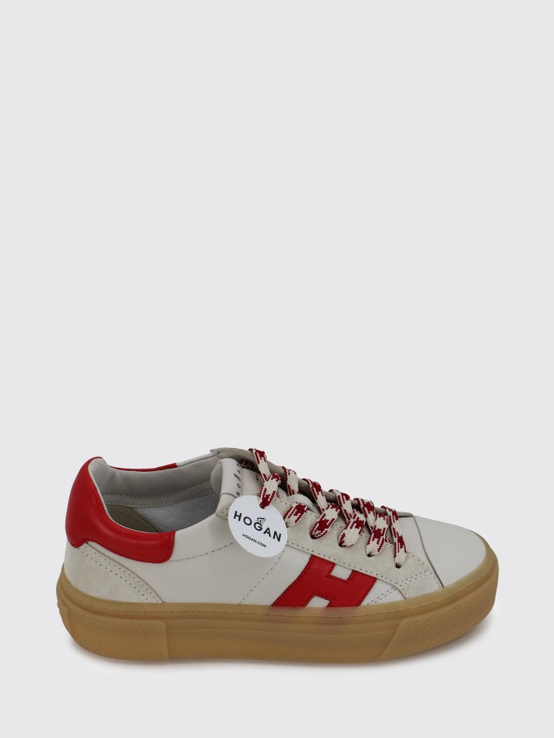 Hogan Crosswind Leather Sneakers