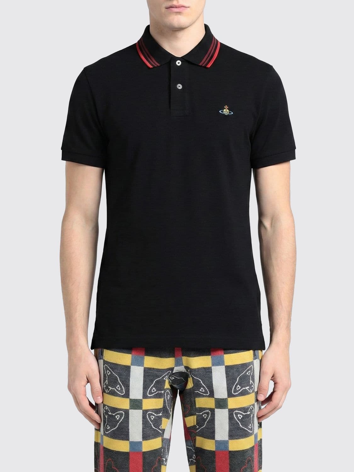 Vivienne Westwood Cotton Polo Shirt with Logo