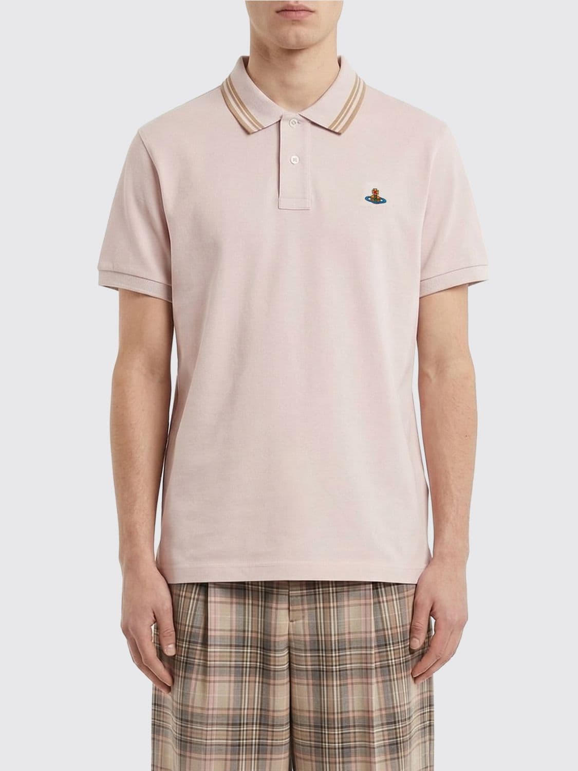 Vivienne Westwood Cotton Polo Shirt with Logo