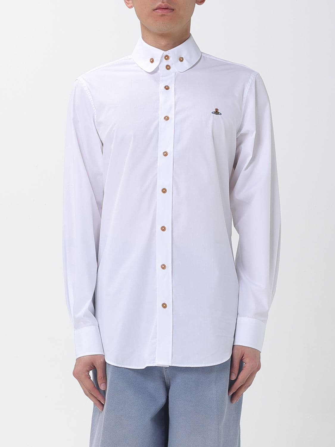 Vivienne Westwood Two Button Krall Cotton Shirt
