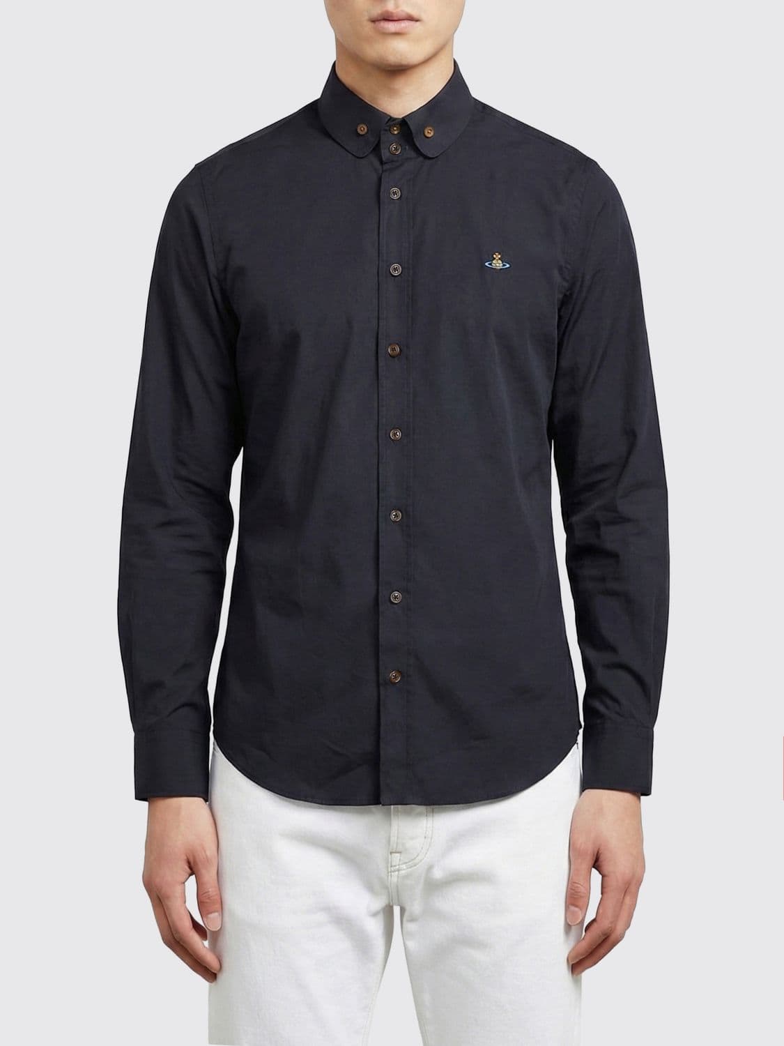 Vivienne Westwood Two Button Krall Cotton Shirt