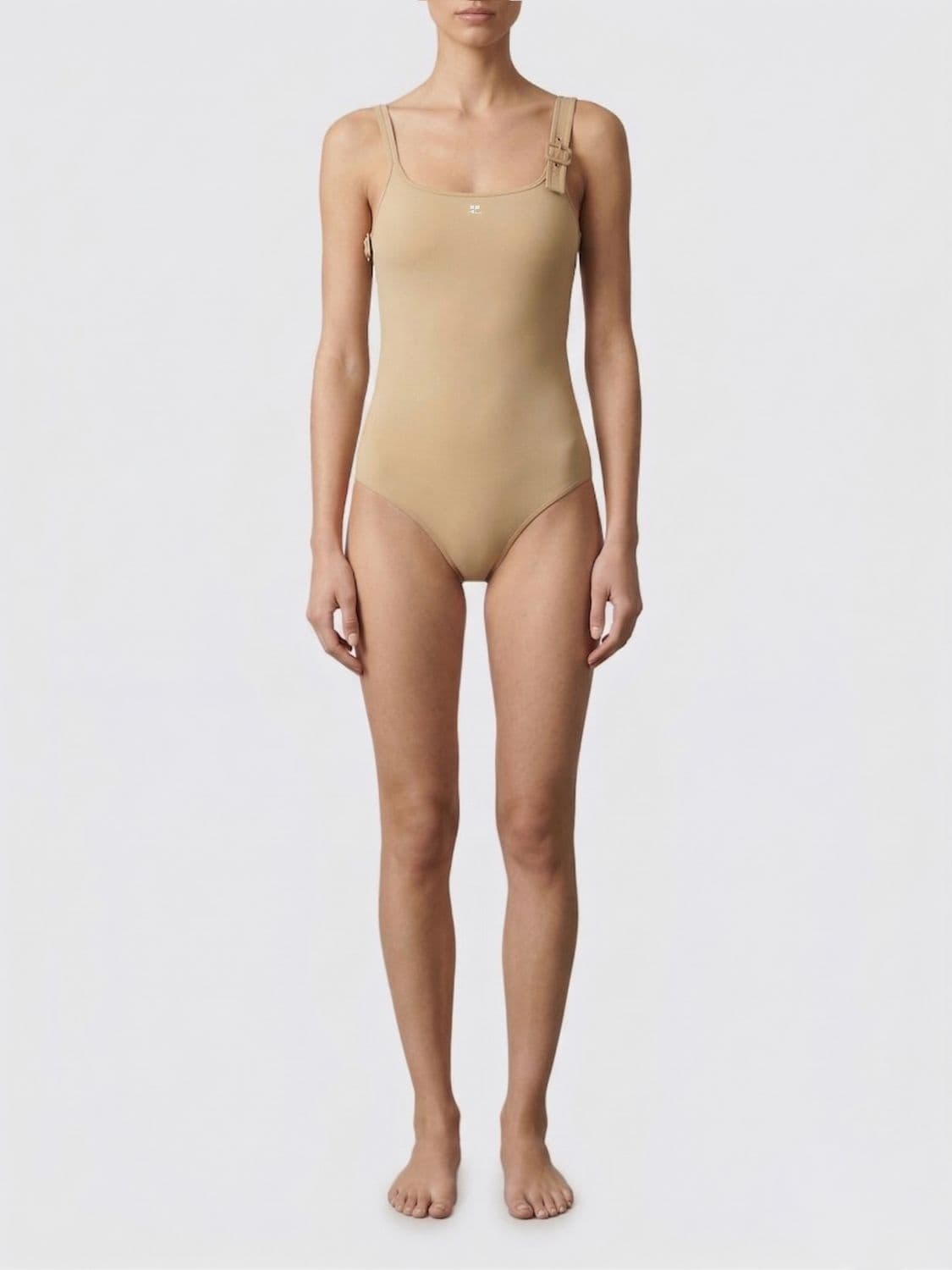 Courrèges Stretch Polyamide One-Piece Swimsuit