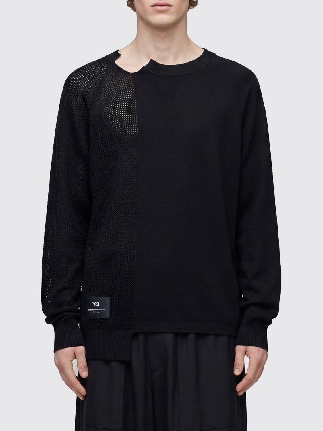 Y-3 Fabric Crew Neck Pullover