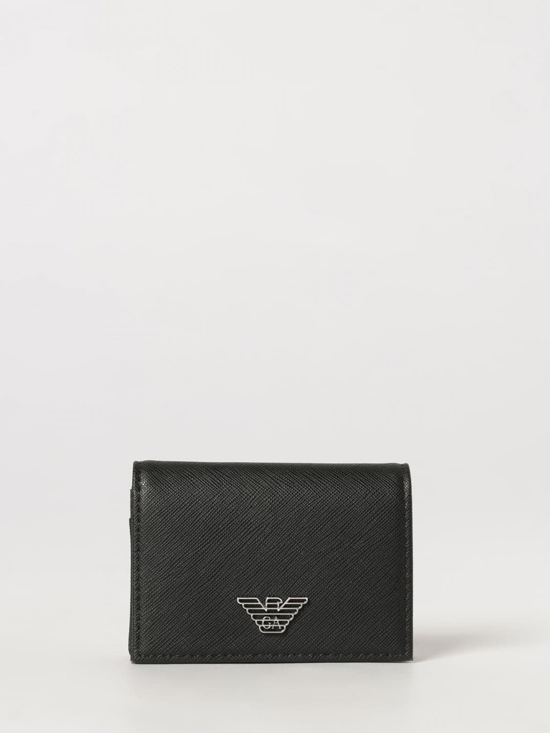 Emporio Armani Wallet Men color Black