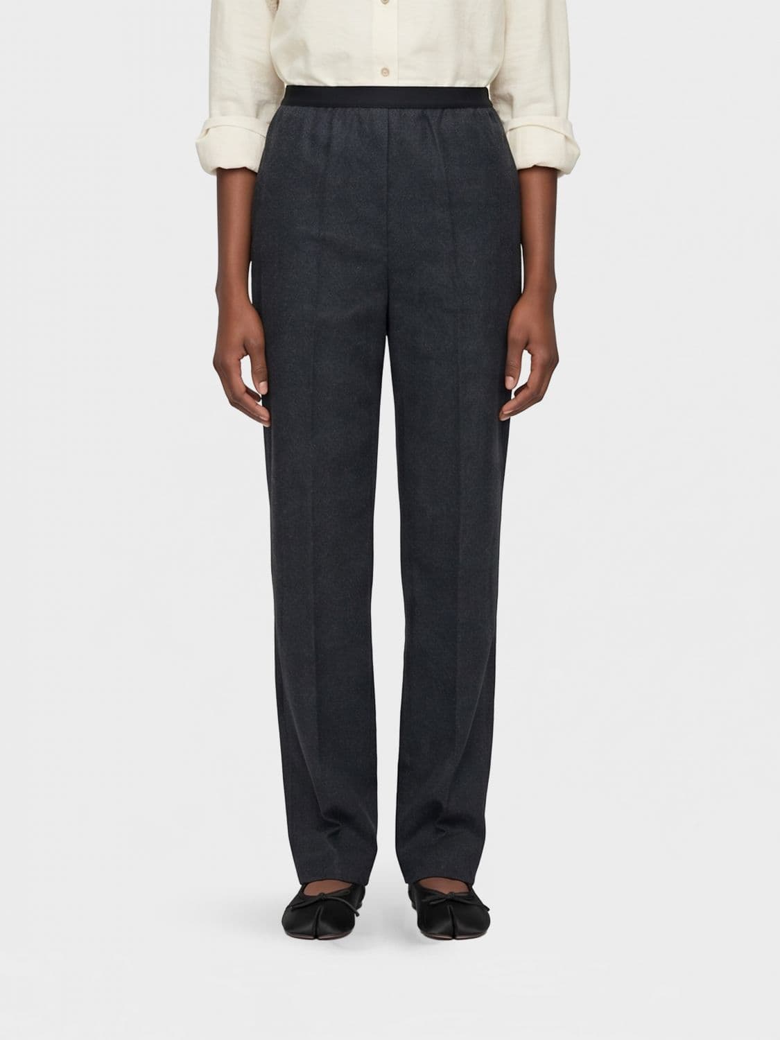 Maison Margiela Slim Fit Virgin Wool Trousers