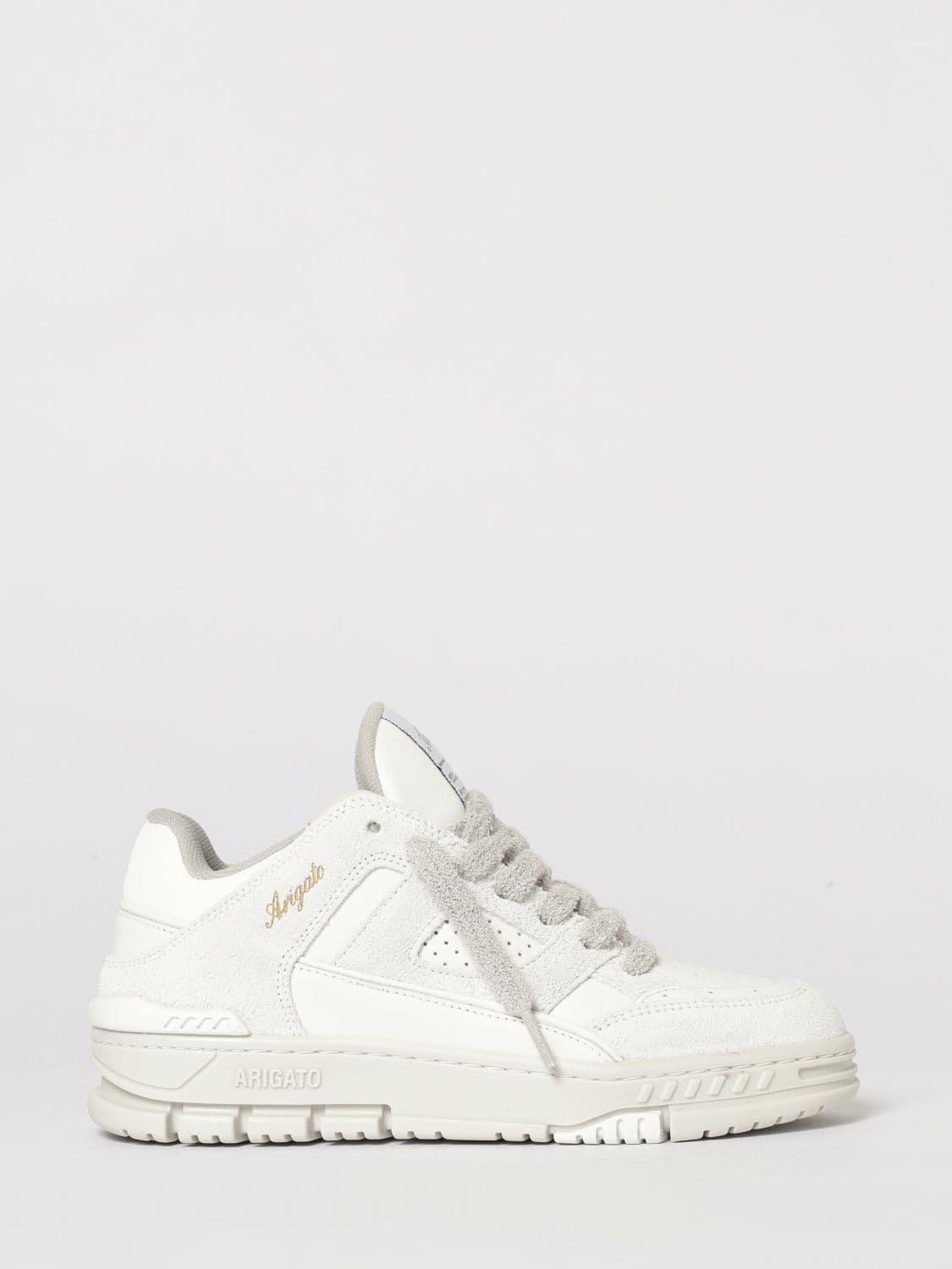 Axel Arigato Area Lo Fluffy Leather Sneakers