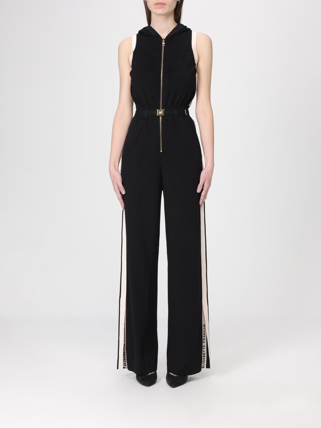 Elisabetta Franchi Viscose Blend Jumpsuit