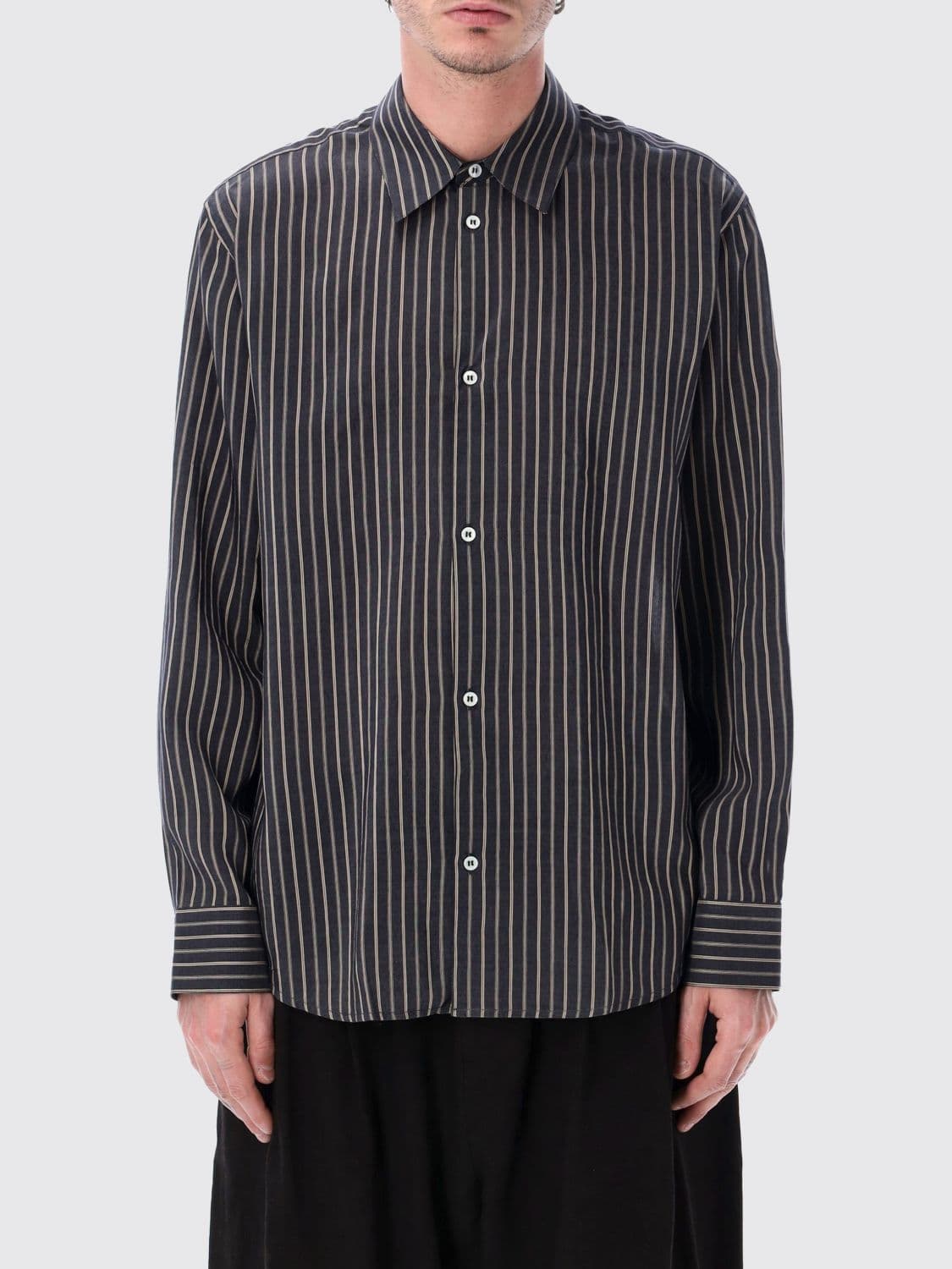 Studio Nicholson Striped Cotton Shirt