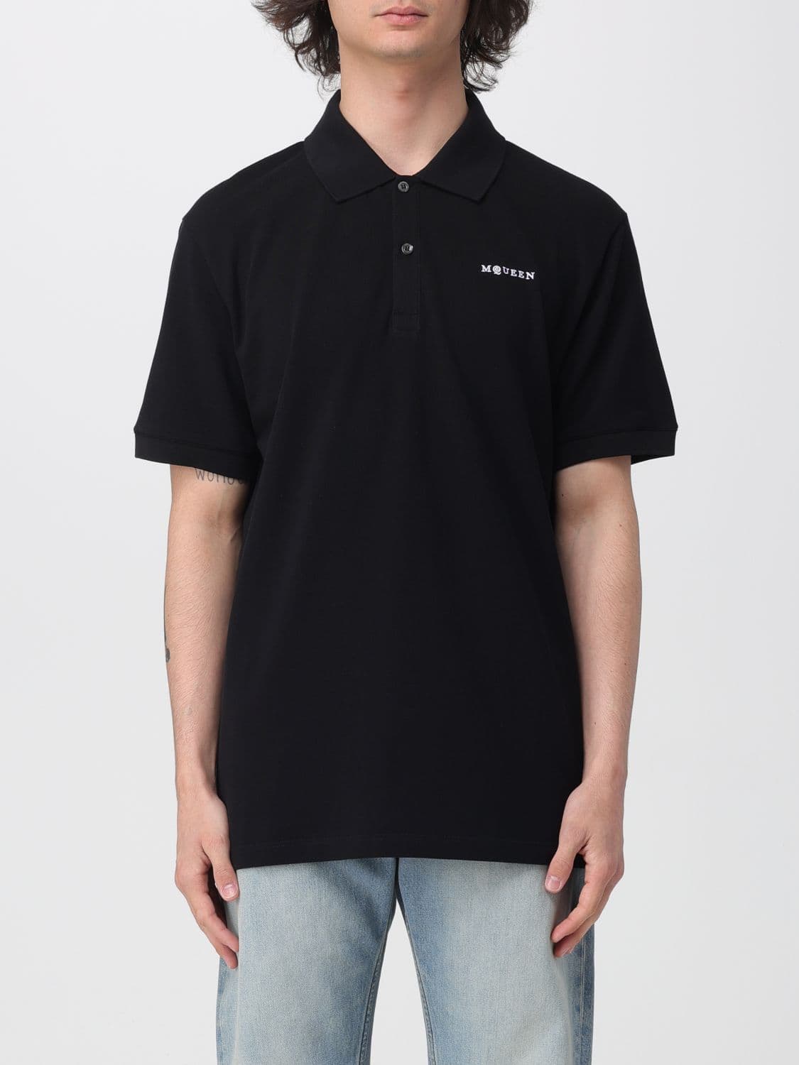 Mcqueen Cotton Polo Shirt