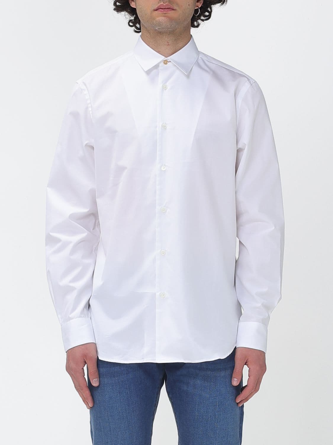 Paul Smith Classic Shirt in Cotton Poplin