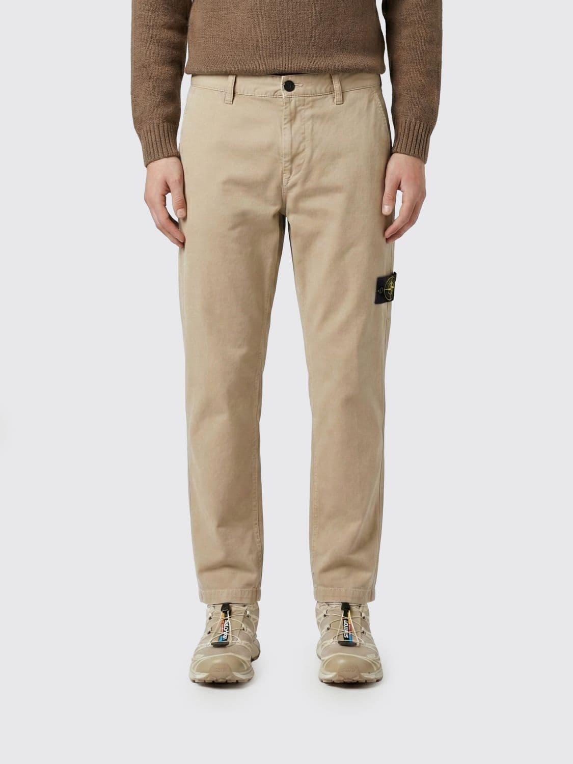 Stone Island Panama Organic Cotton Trousers