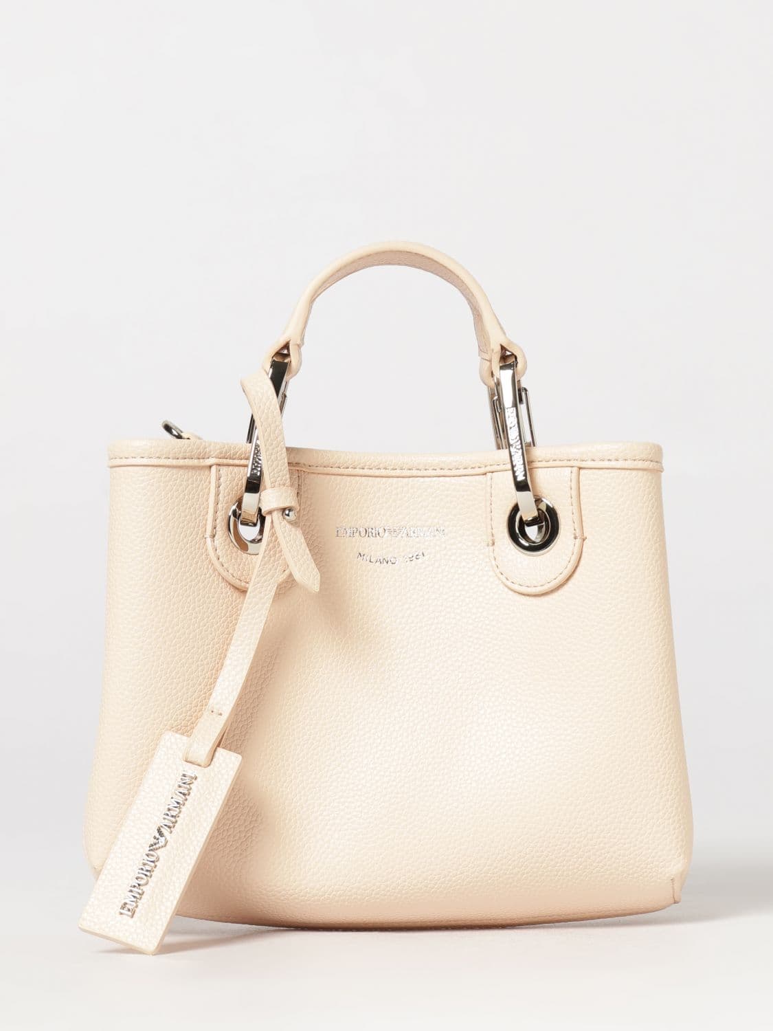 Emporio Armani MyEA Tote Handbag in Grained Synthetic Leather · OS