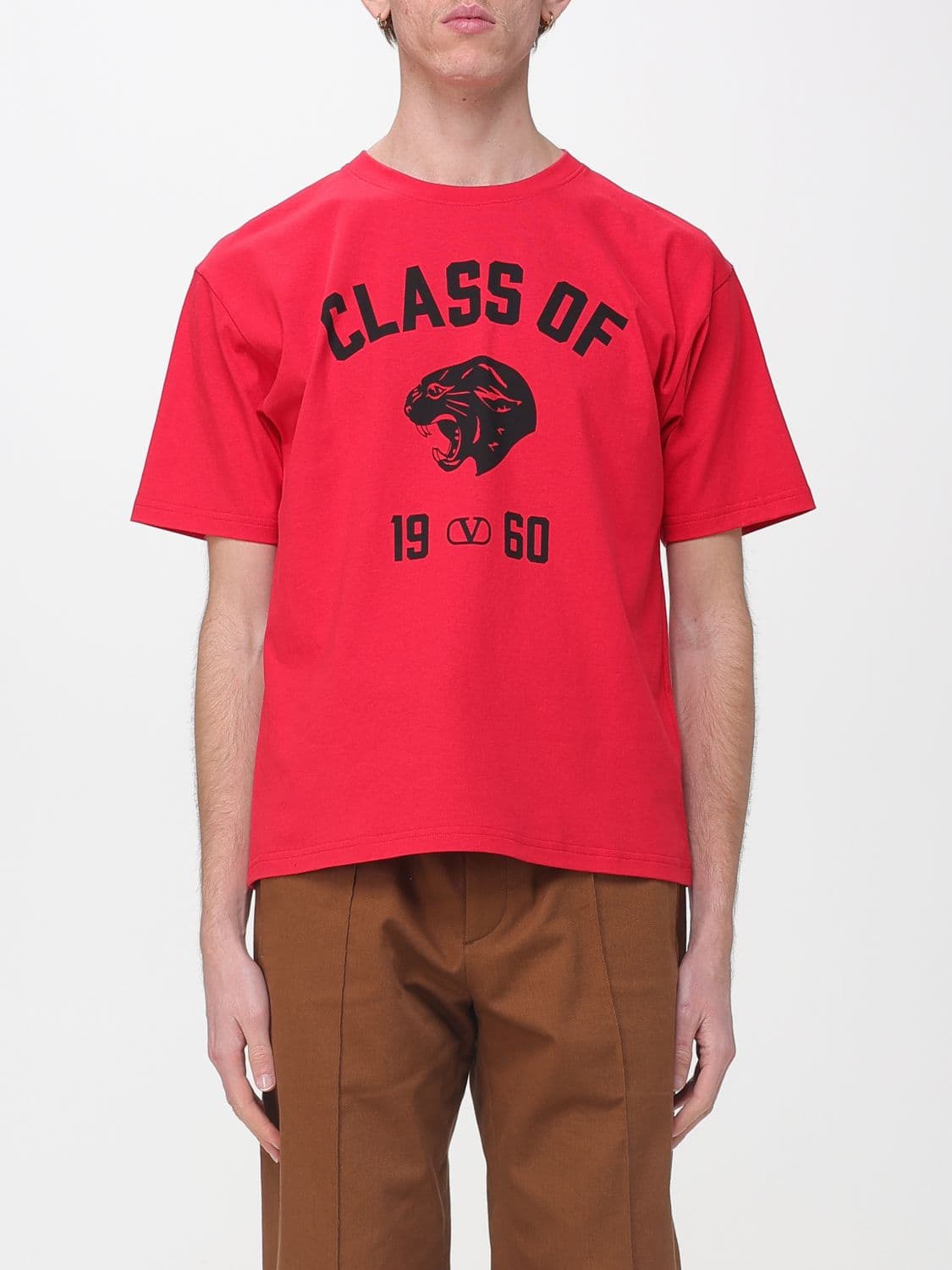Valentino Cotton T-shirt with Logo