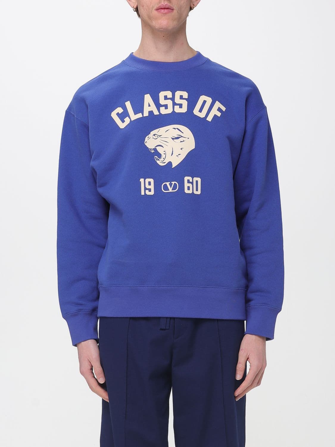 Valentino Class of 1960 VLogo Crewneck Sweatshirt