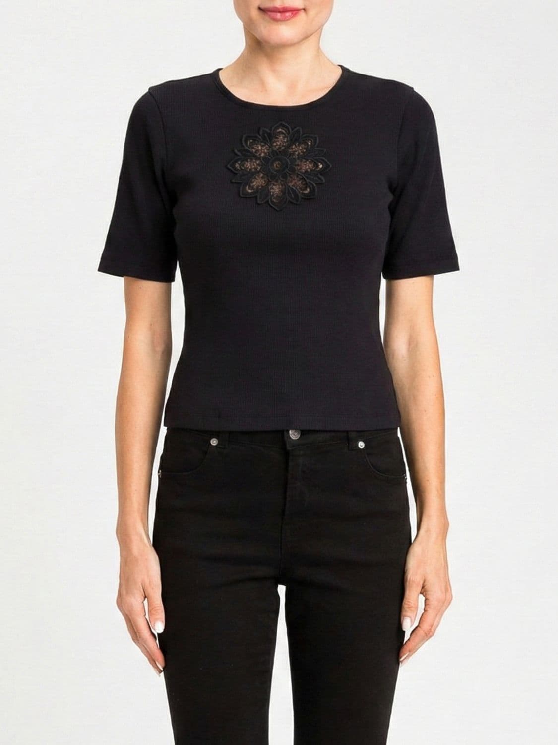 Twinset Embroidered Cotton T-shirts