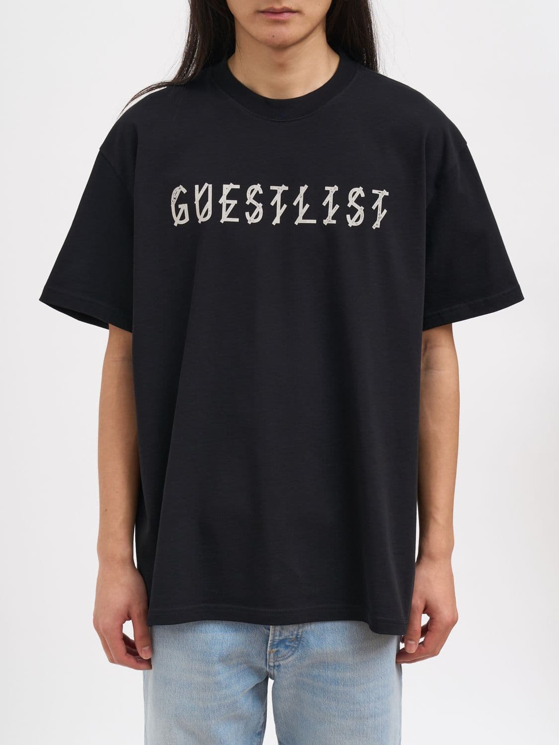 44 Label Group Maxi Logo Cotton T-shirt