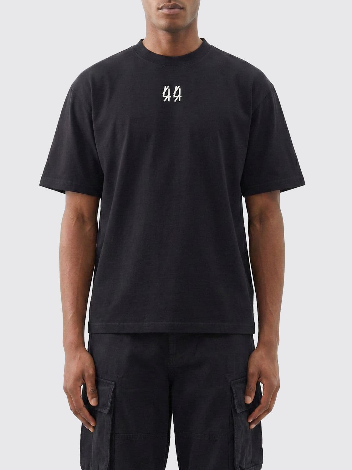 44 Label Group Maxi Logo Cotton T-shirt