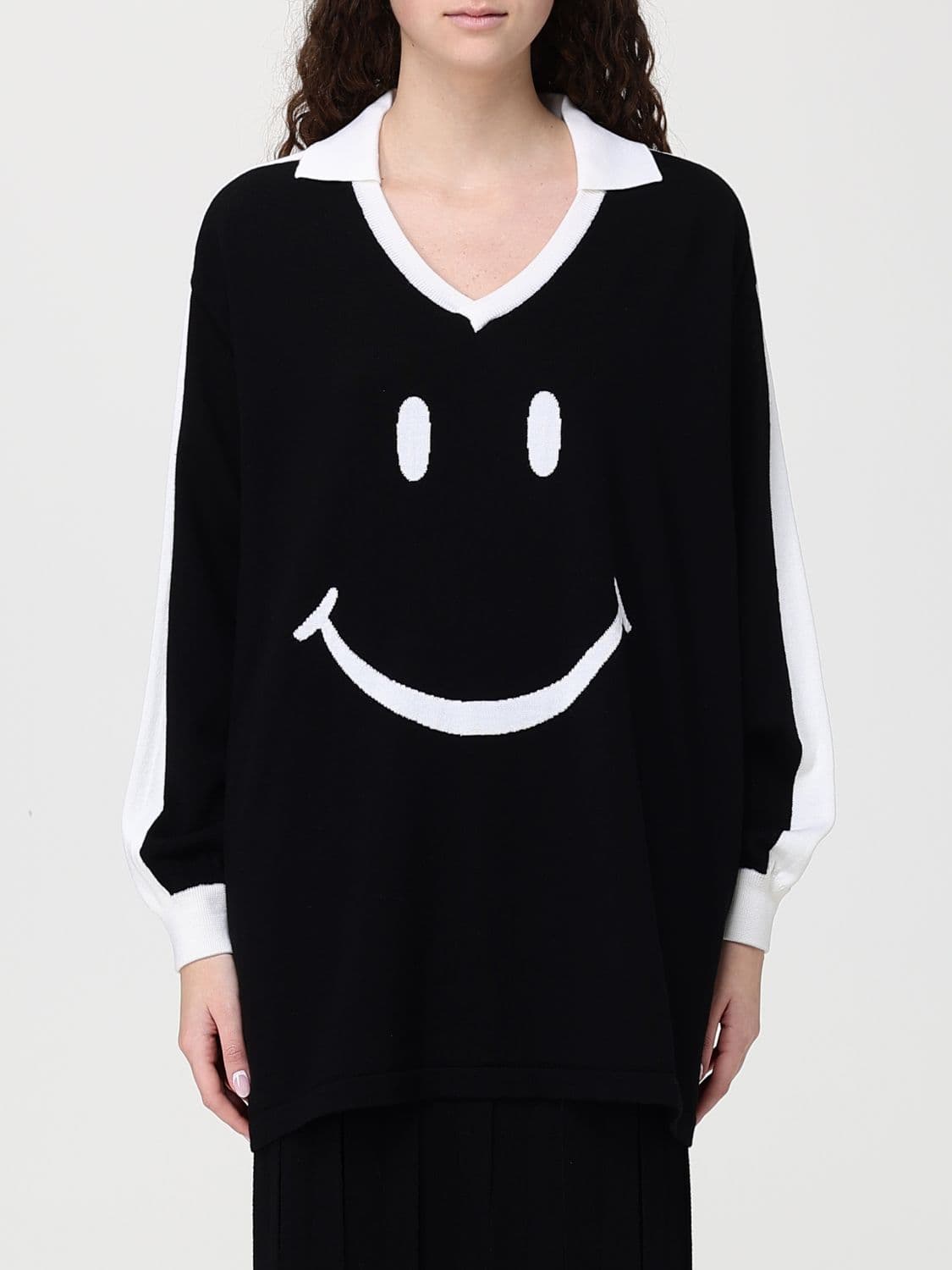Moschino Couture 05 Wool Knit Polo Shirt