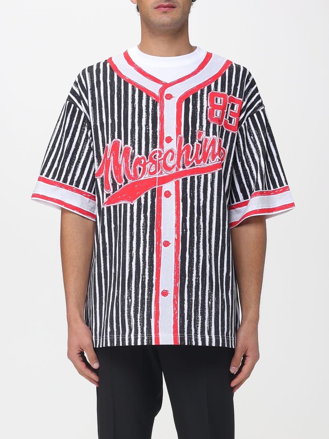 Moschino Couture Printed Cotton T-shirt