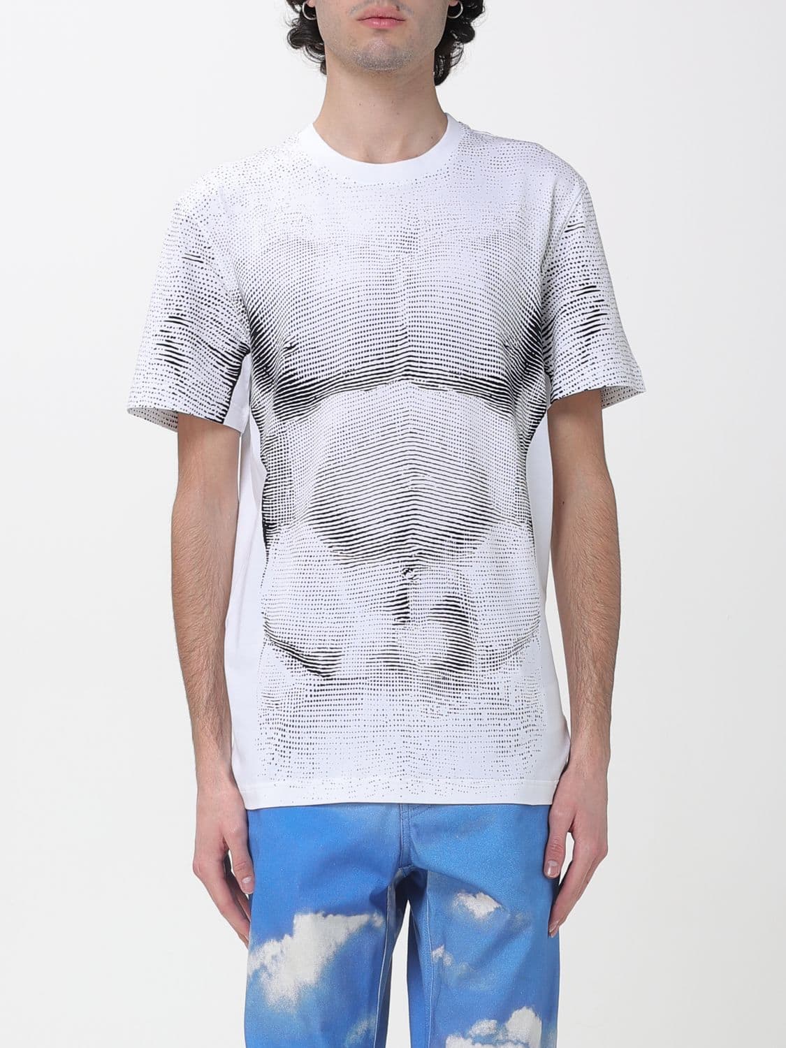 Moschino Couture Printed Organic Cotton T-shirt