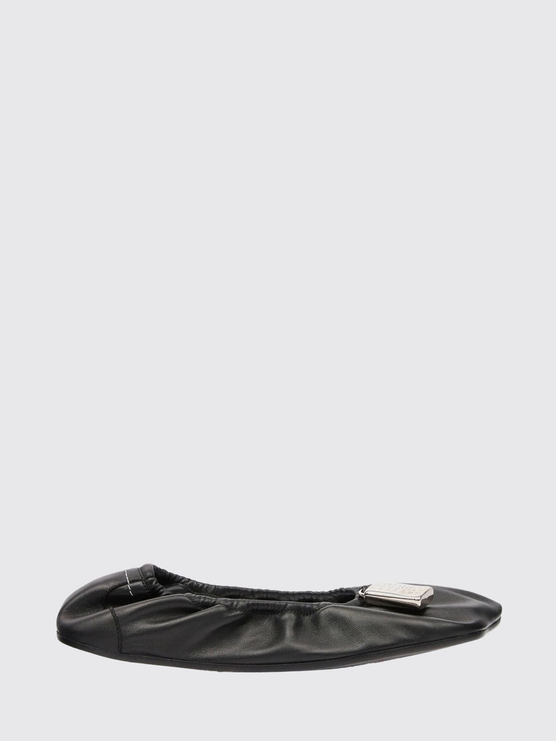 Mm6 Maison Margiela Leather Ballerina