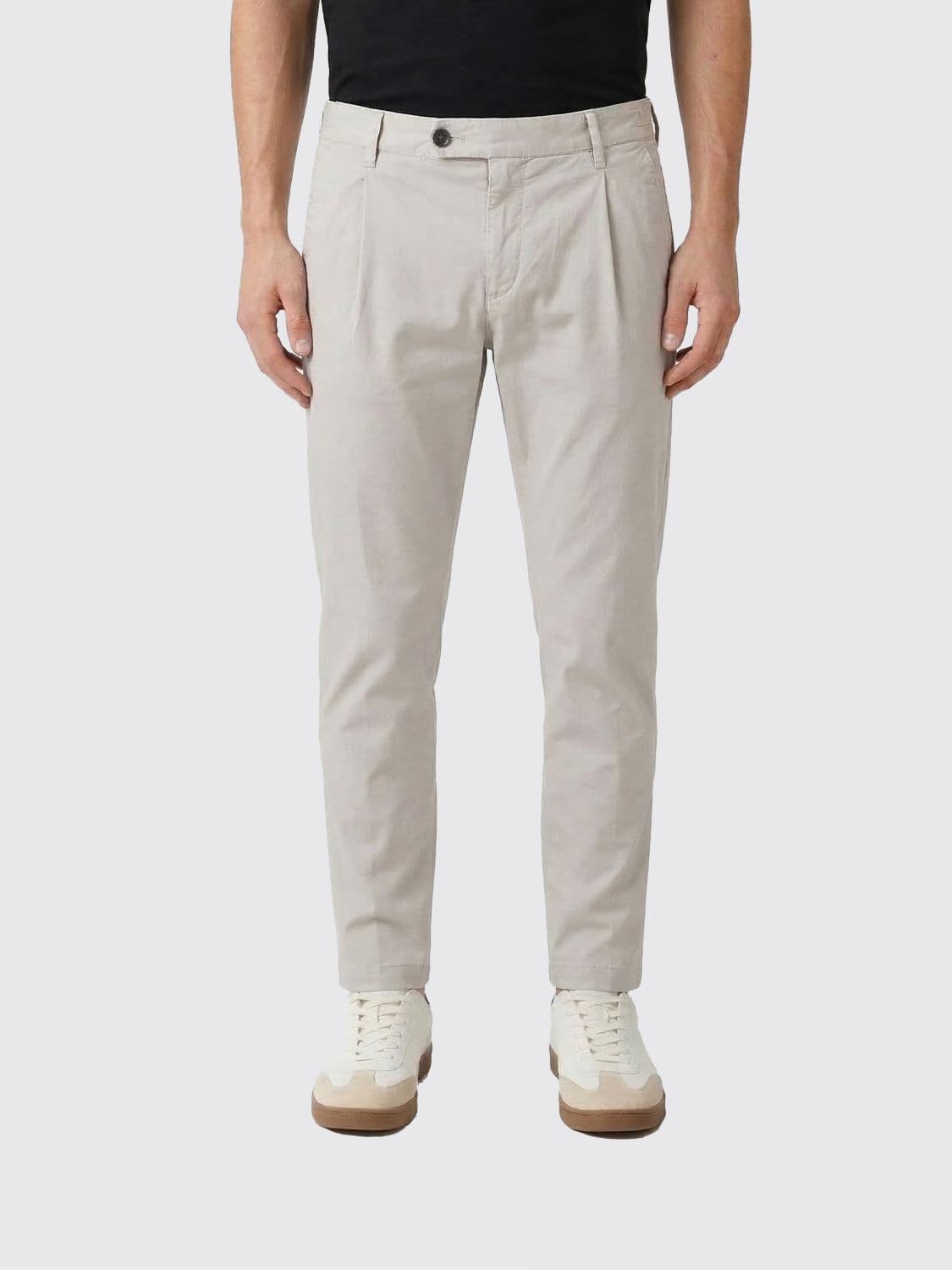 Eleventy Stretch Cotton Chino Trousers