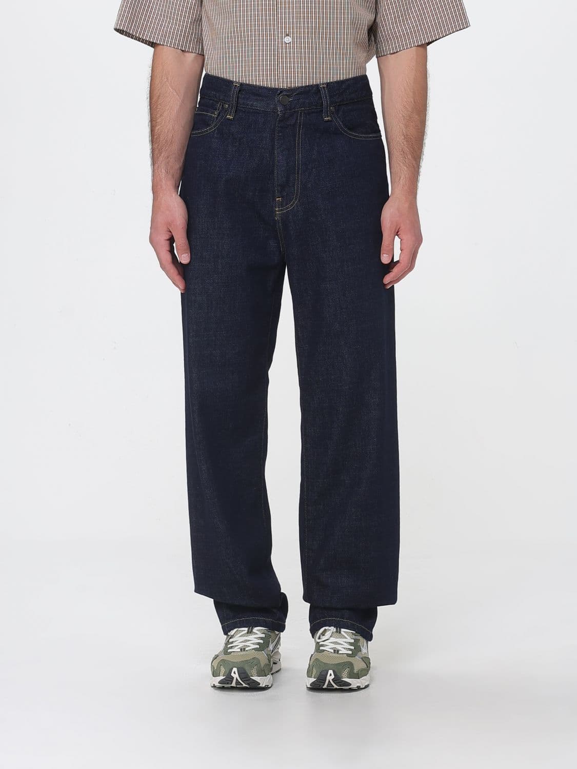 Carhartt Wip Aaron Wide Leg Jeans in Denim