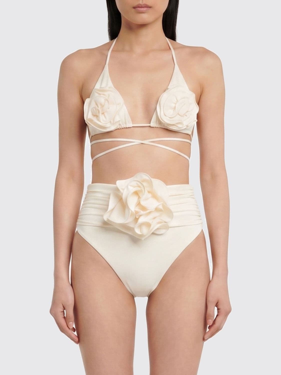 Magda Butrym Swimsuit with Flower Detail · 34