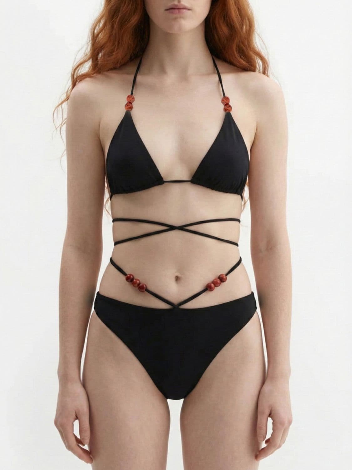Magda Butrym Polyamide Bikini Top