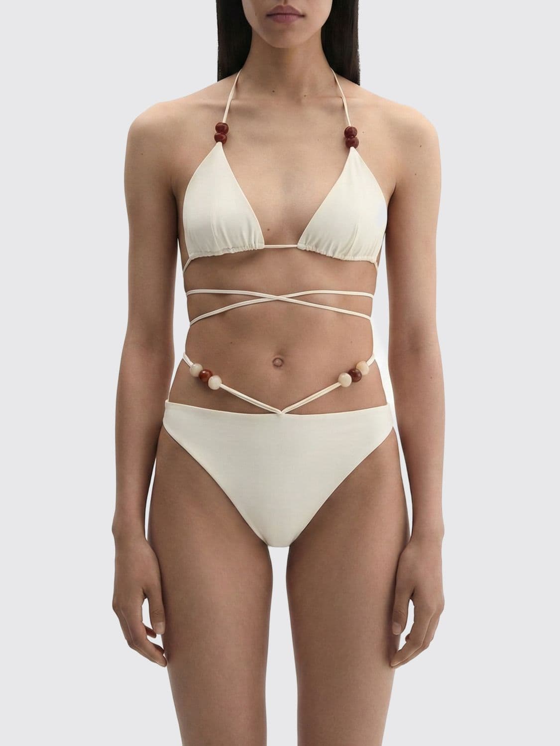 Magda Butrym Stretch Polyamide Bikini Top